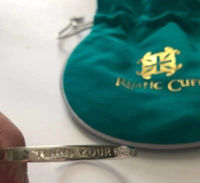 Brazalete Brazalete por Rustic Brazalete Brazalete "Convierte tus sueños en planes" Nuevo en Caja Foto 1 de 4