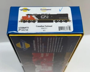 Ho Scale Athearn Canadian National CN EMD SD45T-2 #408 W/DCC & SOUND ATH86977 NS - Picture 1 of 3