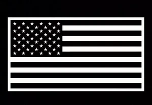 Pair American Flag Vinyl Decal Sticker, Usa Patriotic U.S.A NRA Jdm Car Truck - Picture 1 of 4