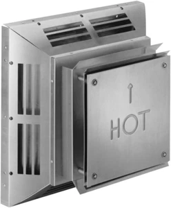 Simpson Dura-Vent 46DVA-HC Tappo Terminazione Quadrato Orizzontale-4" X 6 5/8" Diretto - Foto 1 di 3