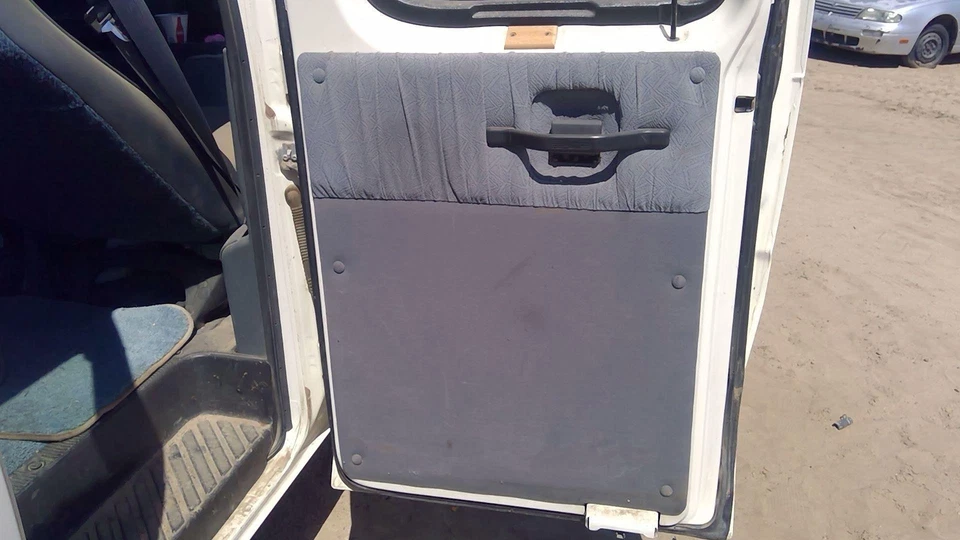 Ford Van E150 1992-1996 pasajero puerta trasera derecha interior panel trasero gris Foto 1 de 4