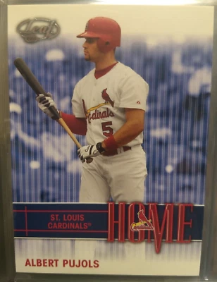 2004 Leaf Home Albert Pujols (#H-4) insert card - Image 1 of 2