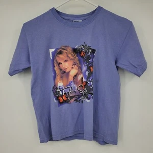 Taylor Swift Stay Beautiful 2007 Tour Double Sided Butterfly Shirt Kids Small - Picture 1 of 9