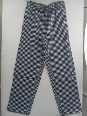 Pantalones de pijama Land's End para hombre pequeños 28-30 azul marino de franela de guinga NUEVO  Foto 1 de 2
