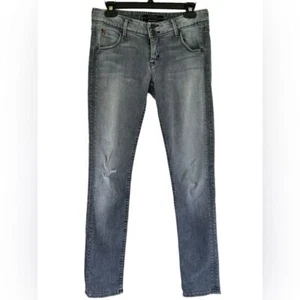 Hudson Damen Made in USA Distressed Straight Leg/Skinny Jeans Größe 28 - Bild 1 von 6