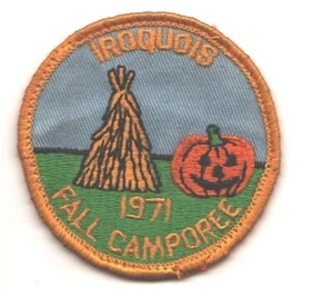 BSA 1971 IROQUOIS DISTRICT FALL CAMPOREE BOY SCOUTS VOLUME DISCOUNTS - Picture 1 of 1