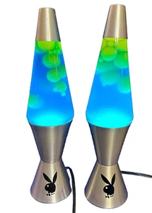 2 Vintage Playboy Lava Lamps RARE/HTF NICE - Picture 1 of 4