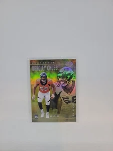 2018 Illusions #3 BRADLEY CHUBB/VON MILLER  Trophy Collection Gold /499 Broncos - Picture 1 of 2