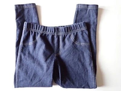 Niñas Carter's Niño Talla 7 Capri Leggings Pantalones Imitación Denim Pull On Azul Oscuro Foto 1 de 4
