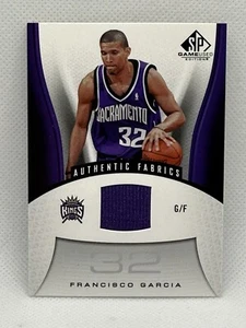 2006-07 SP Game Used Edition Authentic Fabrics Francisco Garcia #184 - Picture 1 of 2