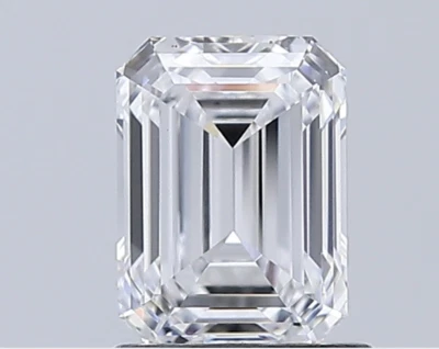 2 CT Lab Grown Emerald Cut CVD Diamond For Engagement Ring - Image 1 of 4