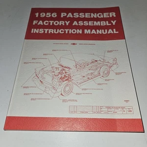 Chevrolet 1956 Passenger Factory Assembly Instruction Manual - Picture 1 of 3