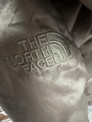 THE NORTH FACE Down Coat Girls 14/16 Large Tufted Silver Pink - Image 1 of 4