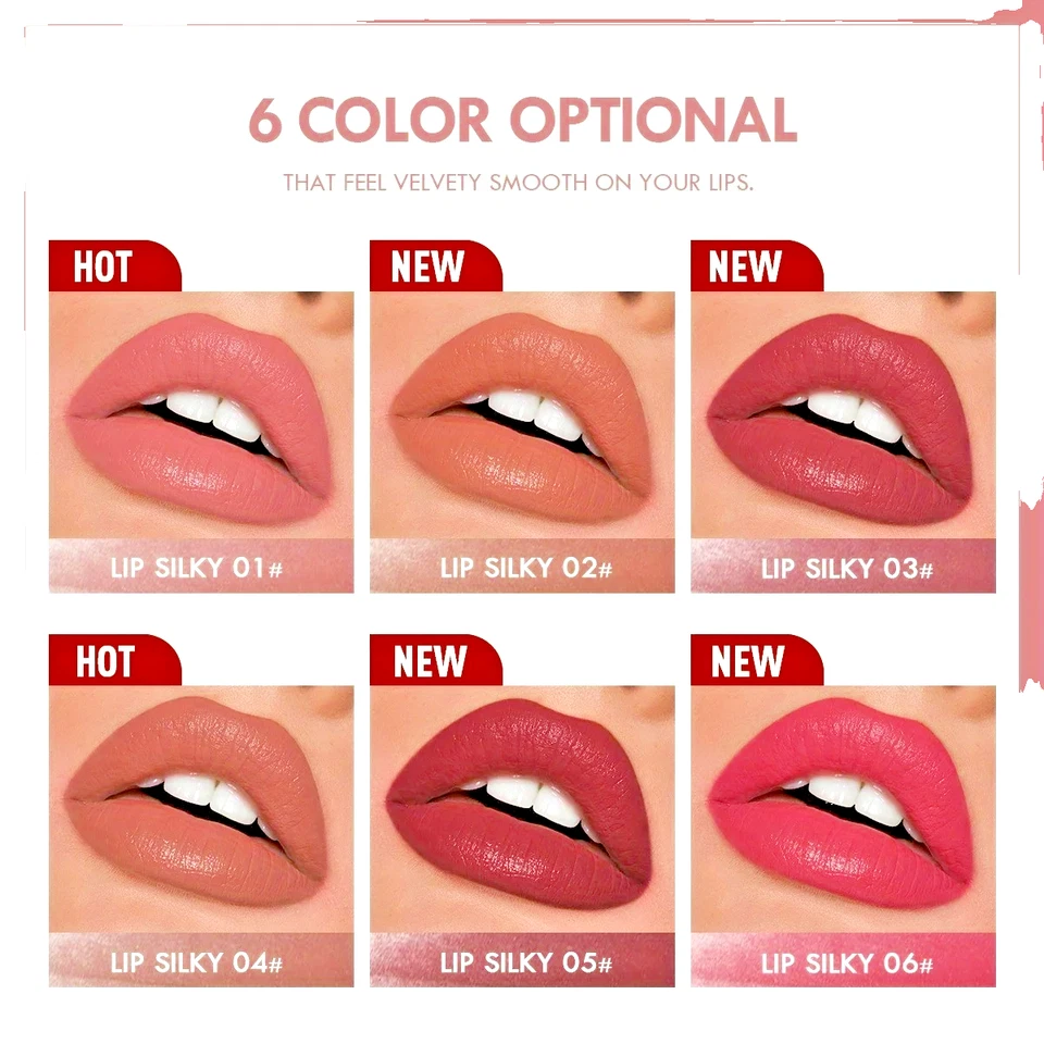 Matte Lipstick Pencil Waterproof Long Lasting Non-Stick Lip Stain Makeup Pen - Image 1 of 1