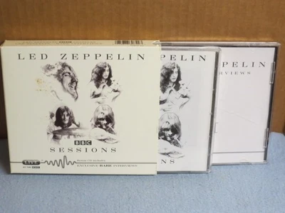 Led Zeppelin - BBC Sessions + Rare Interviews (3 CD- 1997 - 	Atlantic – 830742) Foto 1 de 4
