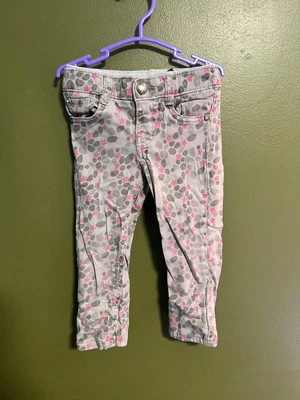 Pantalones de mezclilla vintage Y2K Lee gris camuflaje/estampado de estrellas niño pequeño bebé talla 18 meses Foto 1 de 3