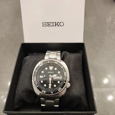 Seiko Prospex Men's Black Watch - KING TURTLE DIVE WATCH 200m 44mm - Image 1 of 4