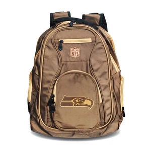 Seahawks Backpack | Seattle Seahawks Laptop Backpack- Desert Sand - Picture 1 of 4
