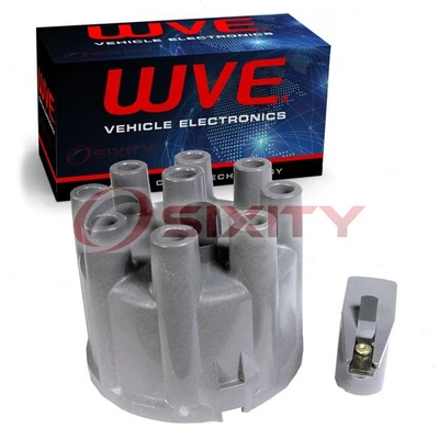 Kit de tapa y rotor de distribuidor Wells para Chrysler 300 Cordoba 1961-1989 quinto Foto 1 de 4