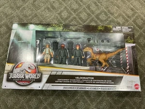 Jurassic World Legacy Collection Velociraptor Containment Chaos Pack Mattel NEU - Bild 1 von 4