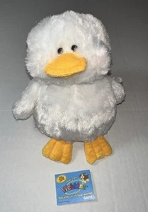 Ganz White Duck HM148 Plush Webkinz No Code Stuffed Animal Toy Chick Bird EUC - Picture 1 of 8