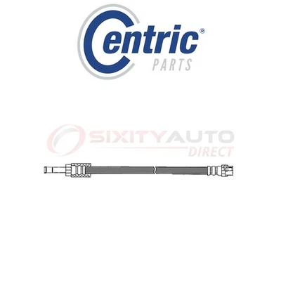 Centric Brake Hydraulic Hose for 2006 BMW 325xi 3.0L L6 - Braking Stopping vx Foto 1 de 4