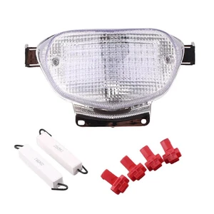1X Integrated LED TailLight Turn Signals For SUZUKI GSXR600 2001-03 Clear - Picture 1 of 6