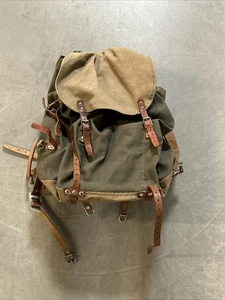Vintage Swedish Backpack Mountain Alps Climber Mountaineer Pack With Frame - Picture 1 of 12