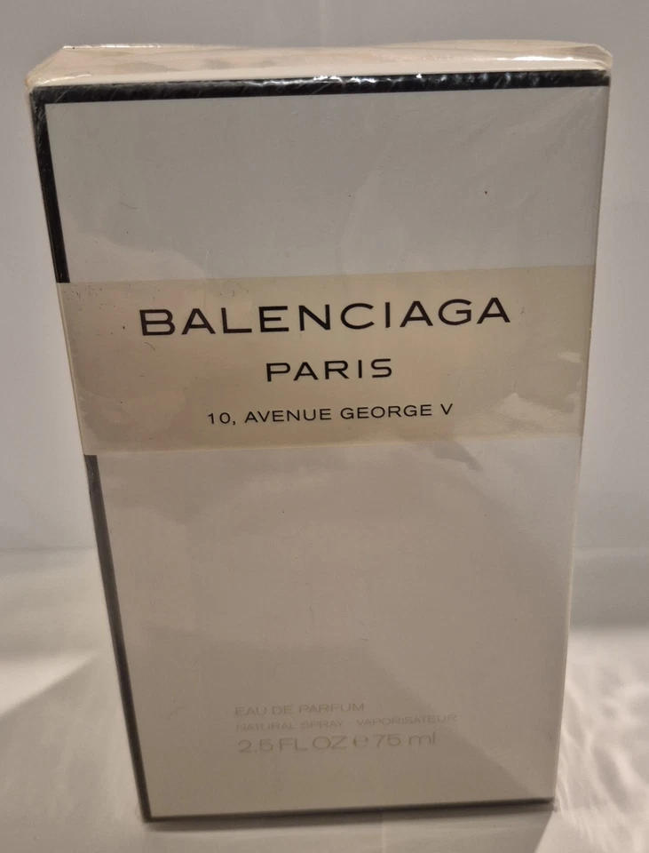 Balenciaga Paris 10. Туалетная вода-спрей Avenue George V 2,5 унции ~ в заводской упаковке ~ - Изображение 1 из 1