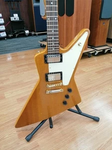 EPIPHONE 1958 KORINA EXPLORER Used 2023 Korinabody Laurelfingerboard w/Soft case - Picture 1 of 12