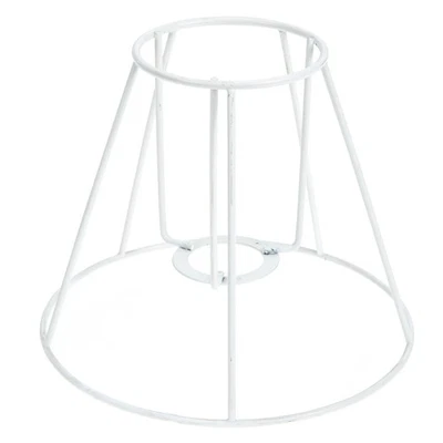 Modern Style Iron Lampshade Drum Ring Guard Metal Cage Shades Table Foto 1 de 4