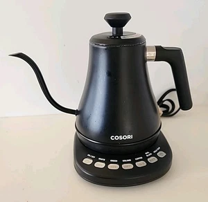 Cosori Gooseneck Electric Kettle Pour Over Coffee Tea CO108-NK Black TESTED - Picture 1 of 12