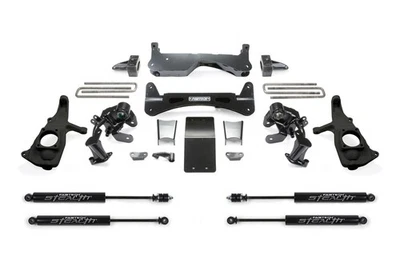Fabtech K1051M 6" RTS System w/ Stealth Shocks for Silverado 3500HD 2WD/4WD Foto 1 de 3