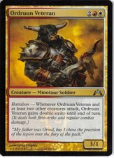 Ordruun Veteran *FOIL Uncommon* Magic MtG x1 Gatecrash MP