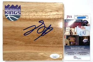 DEAARON DE'ARRON FOX SIGNED SACRAMENTO KINGS FLOORBOARD KENTUCKY BASKETBALL JSA - Picture 1 of 1