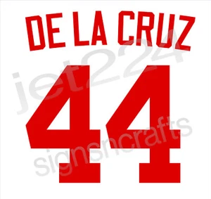 Cincinnati Reds STICKER DECAL Elly de la Cruz baseball - Picture 1 of 1