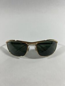 Ray-Ban Olympian RB 3119 001 Gold Frame / Green Classic G-15 Sunglasses 59MM
