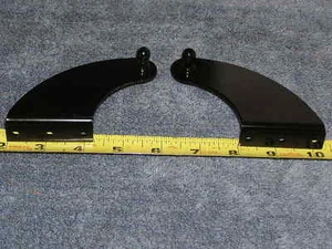 SET (L&R) Outside Gas Spring Shock Strut Cam Over Angle Bracket External  Mount  - Picture 1 of 5