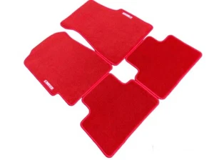 Red Floor Mats with EG Logo for Honda Civic 1992 thru 1995 Coupe Sedan Hatch - Bild 1 von 4