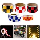 High Visibility Reflective Tape Film with Stylish Plaid Pattern for Cars