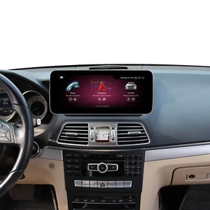 Android 13 Screen Carplay GPS Mercedes Benz E coupe C207 A207 NTG4.5 12.3" 128G - Picture 1 of 7