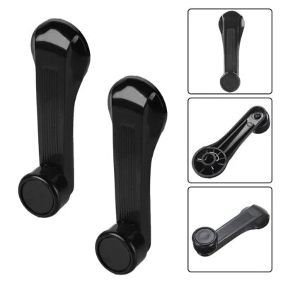 2PC Car Window Winder Crank Door Handle Replace Parts For Honda Civic 1984-2000 - Image 1 of 4