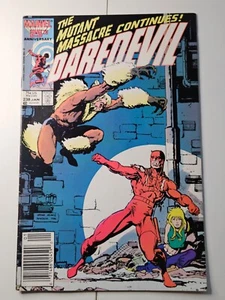 DAREDEVIL #238 Newsstand VF+ (1986) MARK JEWELERS insert - Picture 1 of 7