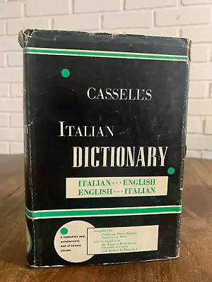 Cassell's Italian Dictionary Piero Rebora 1st Edition 1959 (Z2) - Image 1 of 4