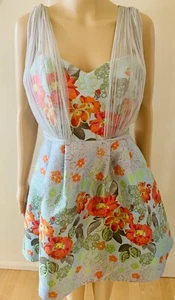 Matthew Williamson Mainline Floral Silk Rare Dress Size UK 10 Sold Out VGC - Picture 1 of 12