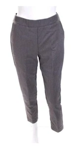 Renuar Tummy Control Dress Pants Tan Herringbone Stretch Size 16 Pockets NWOT - Picture 1 of 5