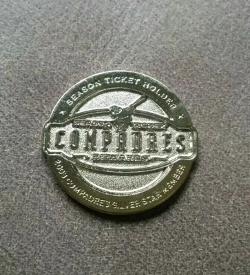 San Diego Padres Season Ticket Holder Silver Star Member Coin Compadres 2008 - Image 1 of 3