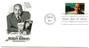 4866 91c Ralph Ellison, Artes Literarias, ArtCraft FDC - Imagen 1 de 1