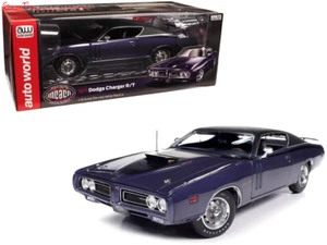 Dodge Charger Mopar 1971 R/T MCACN Autoworld AMM1330 1:18 Scale Diecast - Picture 1 of 7