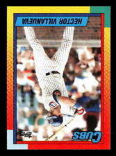 1990 Topps Traded Hector Villanueva Chicago Cubs #126T Rookie